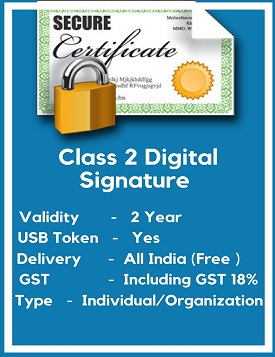 Class 2 Digital Signature