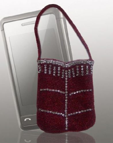 Colored Jute Mobile Cover