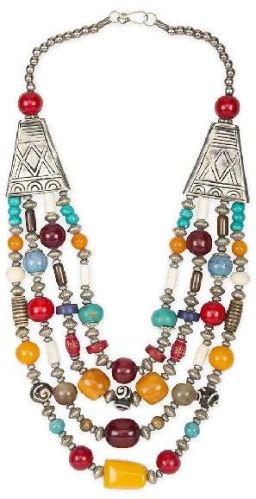 Multicolor Stone Necklace