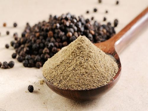 Black Pepper Powder, Color : Brown