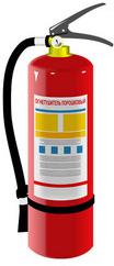 CLEAN AGENT BASED FIRE EXTINGUISHERS, Color : Red