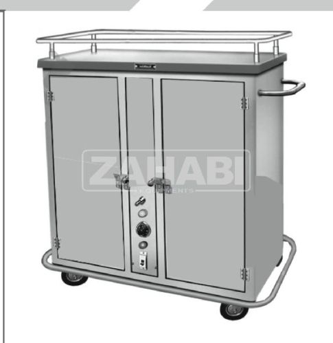 HOT FOOD SERVING TROLLEY