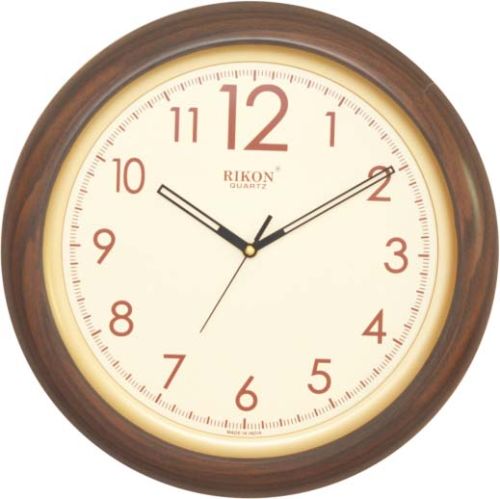 WOOD IVORY Sweep Clocks, Color : BROWN