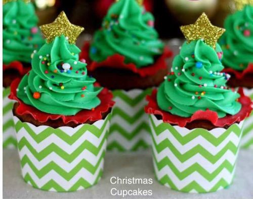 Christmas Cup Cakes