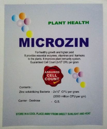 Microzin Bio Fertilizer, For Agriculture, Purity : 100%