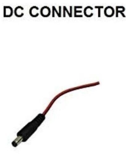 DC Connector, Packaging Type : Red & Black