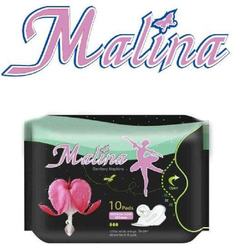 Cotton sanitary napkin, Brand Name : Malina XL