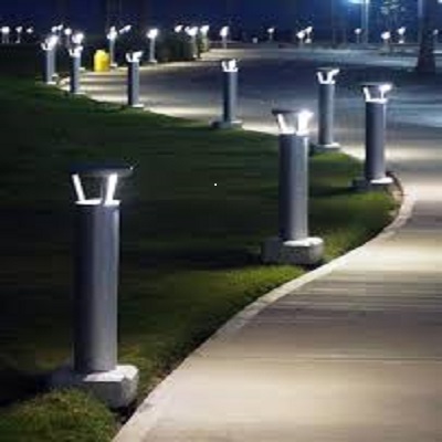 Aluminium LED Bollard Light, Lighting Color : Cool White