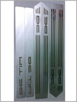 Stainless Steel Car Foot Plates