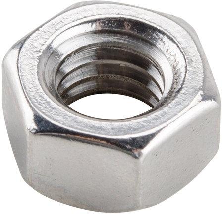 Stainless Steel Hex Nut, Color : Silver