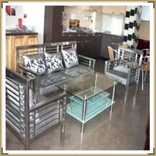 Sofa, Finishing : Polished