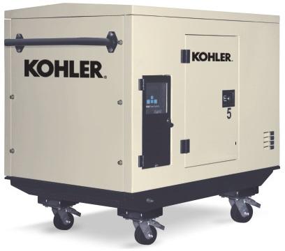 60 Hz Kohler Silent Diesel Generator, Rated Voltage : 440V