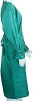 Plain Cotton Surgical Gown, Sleeve Type : Full Sleeves