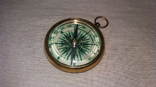 Brass Antique Compass, Size : 2 Inch