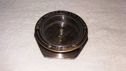 2 Inch Brass Hex Antique Compass