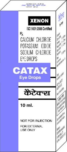 CATAX Eye Drops, For In Cataract, Bottle Material : Plastic