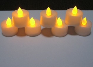 LED Candle, Color : Red, Apple, Green, Silver, Purple, Magenta Blue GolD
