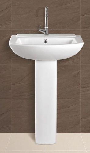 Aaru Plain Pedestal Wash Basin, Feature : Durable