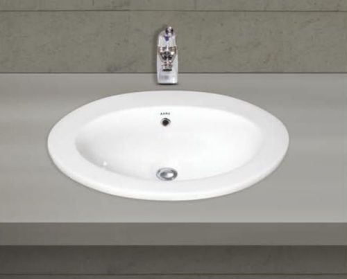 Oval Plain Under Counter Wash Basin, Size : 22 Inch