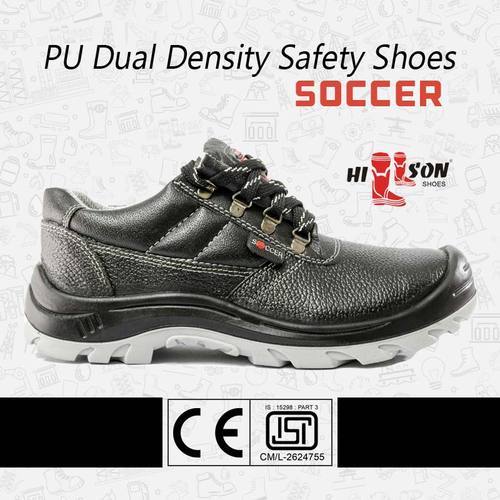 PU HILLSON SOCCER SAFETY SHOES, Feature : With Steel Toe