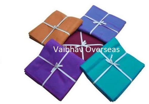 Plain 100% Cotton Yoga Blankets, Size : 60x80