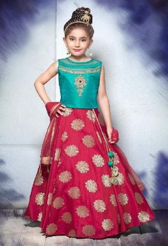 Girls Lehenga Choli, Occasion : Wedding Wear, Festive Wear