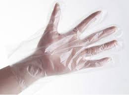 Cheap Disposable PE Plastic Hand Gloves, For Beauty Salon, Cleaning, Food Service, Size : M, XL