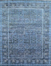 Wool Silk Art Silk Hand Knotted Rugs