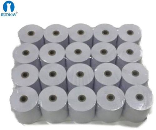 Rukav Billing Machine Thermal Paper Roll With 55 GSM (79 Mm X 30 Meter) Pack Of 35