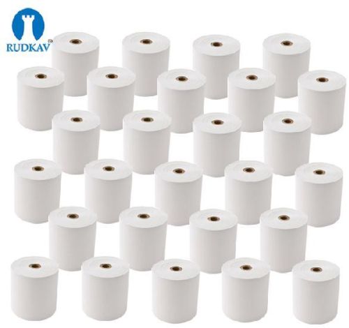 55 GSM (79 Mm X 30 Meter) Pack Of 45 Rukav Billing Machine Thermal Paper Roll