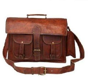 Leather Messenger Bags, For Office