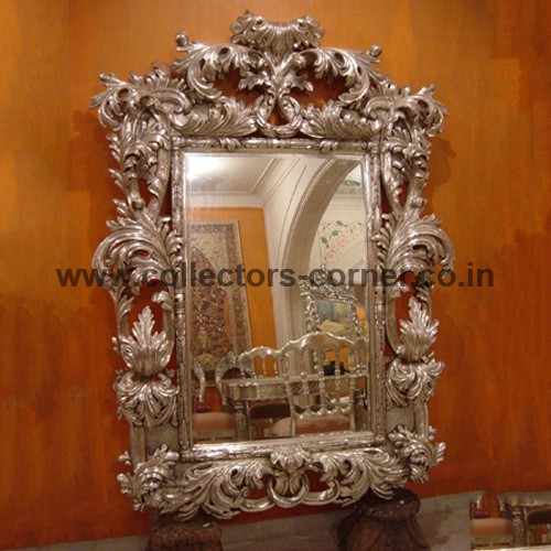 Silver Mirror Frame