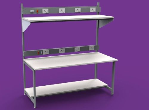 Mild Steel Powder Coated Lab Working Table