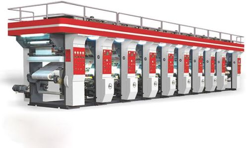 COLOR ROTOGRAVURE PRINTING MACHINE