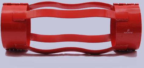 Hinged Welded Double Bow Spring Centralizer