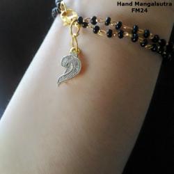 Hand Mangalsutra Handcuff Bracelet