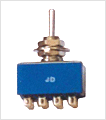 Rounded Brass Toggle Switches, Design : Standard