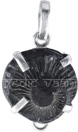 Shaligram Silver Locket