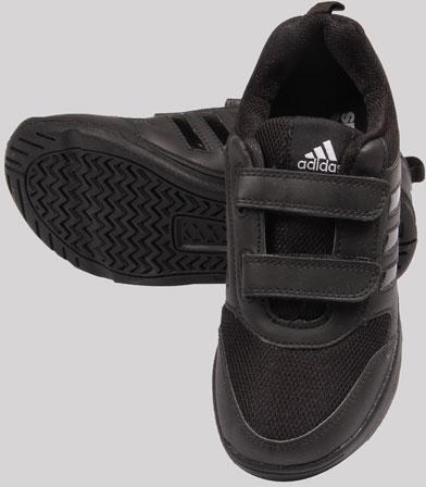 Adidas Black Shoe For Kids (Velcro)