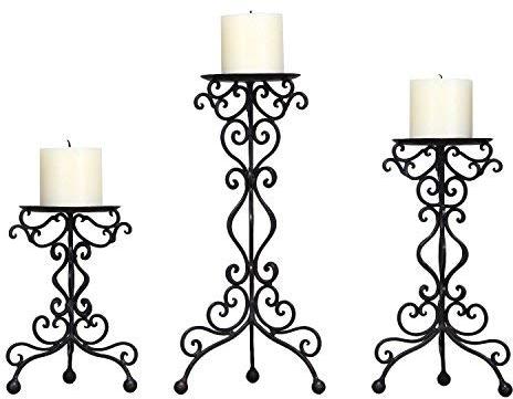 Iron Candle Holder, For Hotels, Home, Banquets, Etc.
