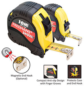 PET Film Glass Fiber Freemans Measuring Tapes, Feature : Heat-Resistant