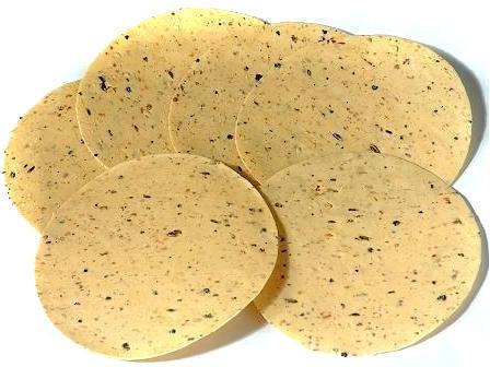 Round Jeera Papad, Taste : Spicy