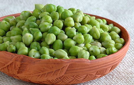 Organic Green Chickpeas