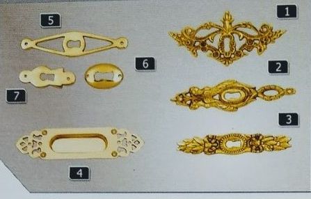 Cabinet Keyhole, Color : Golden