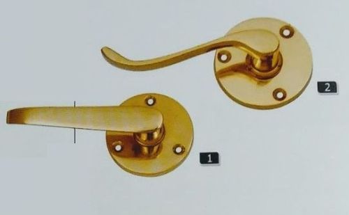 Brass Victorian Rose Lever Handles, Feature : Rust Proof