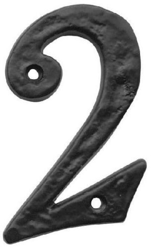 Metal Door Numbers, Color : Black