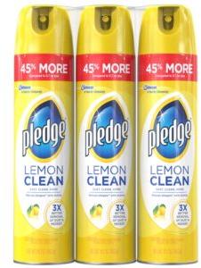 Pledge Lemon Clean Spray, Form : Liquid for Home, Office, Hotel etc.