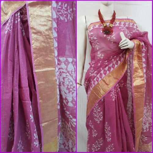 Pure Kota Doria Cotton Sarees