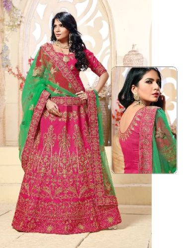Net Ardhangini Lehenga Choli