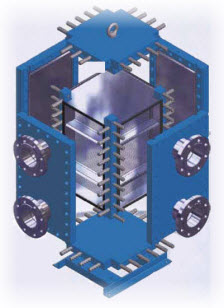 FULLY WELDED HEAT EXCHANGER